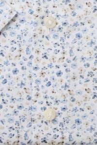 OLYMP Luxor Comfort Fit Hemd weiss, Bedruckt