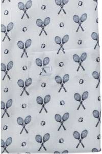 OLYMP Luxor Comfort Fit Hemd bleu, Bedruckt