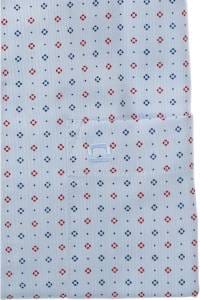 OLYMP Luxor Comfort Fit Hemd bleu, Bedruckt