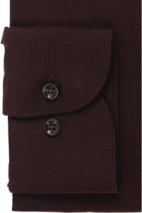OLYMP Luxor Comfort Fit Hemd bordeaux, Einfarbig