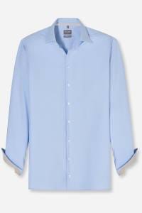OLYMP Luxor Performance Climate Control Comfort Fit Hemd bleu, Faux-uni