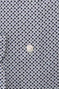 OLYMP Luxor Comfort Fit Hemd marine, Bedruckt