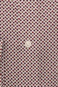 OLYMP Luxor Comfort Fit Hemd bordeaux, Gemustert