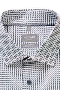 OLYMP Luxor Performance Climate Control Comfort Fit Hemd nougat, Bedruckt