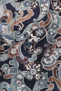 OLYMP Luxor Comfort Fit Hemd marine, Gemustert