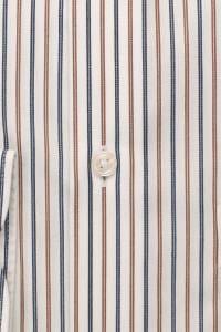 OLYMP Luxor Comfort Fit Hemd nougat, Gestreift