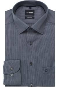 OLYMP Luxor Comfort Fit Hemd marine, Faux-uni