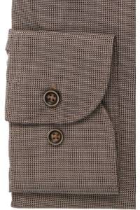 OLYMP Luxor Comfort Fit Hemd braun, Faux-uni