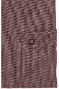 OLYMP Luxor Comfort Fit Hemd bordeaux, Faux-uni