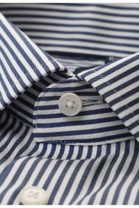 OLYMP Luxor Comfort Fit Hemd marine, Gestreift