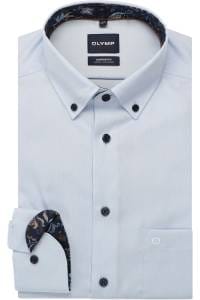 OLYMP Luxor Comfort Fit Hemd hellblau, Einfarbig