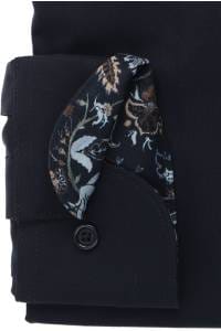 OLYMP Luxor Comfort Fit Hemd marine, Einfarbig