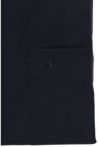 OLYMP Luxor Comfort Fit Hemd marine, Einfarbig