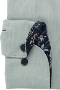 OLYMP Luxor Comfort Fit Hemd grün, Einfarbig