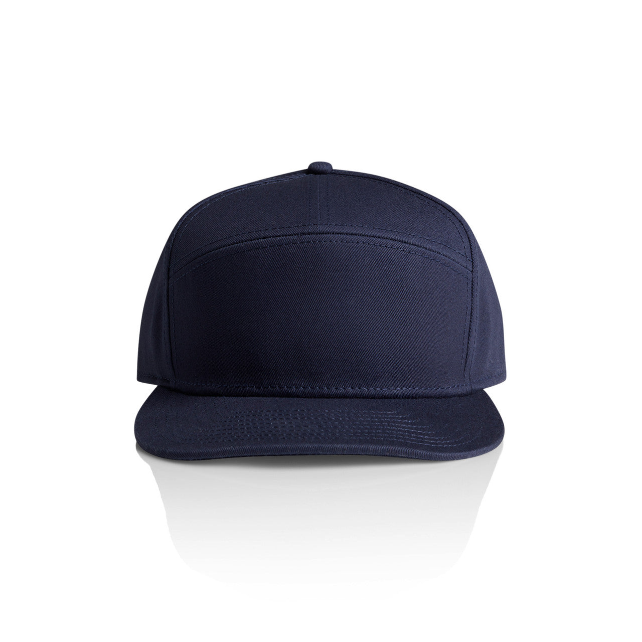 Stock 7-panel Cap | 1184 - MIDNIGHT BLUE