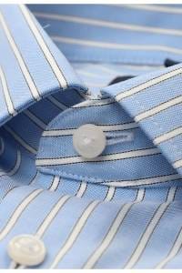 OLYMP Luxor Comfort Fit Hemd bleu, Gestreift