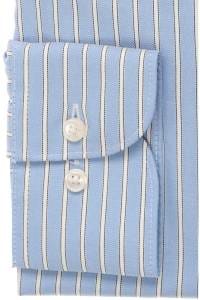 OLYMP Luxor Comfort Fit Hemd bleu, Gestreift
