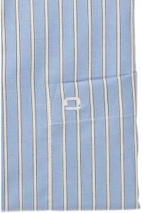 OLYMP Luxor Comfort Fit Hemd bleu, Gestreift