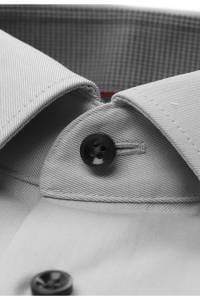 OLYMP Luxor Performance Climate Control Comfort Fit Hemd silbergrau, Einfarbig