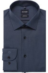 OLYMP Luxor Performance Climate Control Comfort Fit Hemd rauchblau, Faux-uni