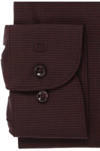 OLYMP Luxor Performance Climate Control Comfort Fit Hemd bordeaux, Faux-uni