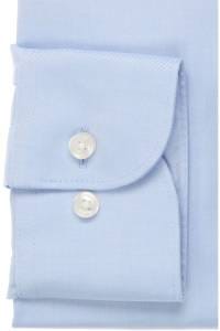 OLYMP Luxor Comfort Fit Cover Shirt Hemd bleu, Einfarbig
