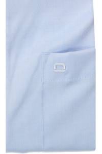 OLYMP Luxor Comfort Fit Cover Shirt Hemd bleu, Einfarbig