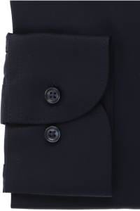 OLYMP Luxor Comfort Fit Cover Shirt Hemd marine, Einfarbig