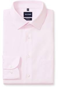 OLYMP Luxor Comfort Fit Cover Shirt Hemd hellrose, Einfarbig
