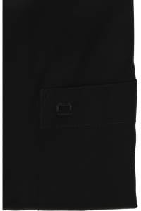 OLYMP Luxor Comfort Fit Cover Shirt Hemd schwarz, Einfarbig