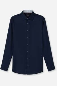 OLYMP Luxor Modern Fit Hemd marine, Faux-uni