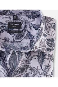 OLYMP Luxor Modern Fit Hemd hellrose, Bedruckt
