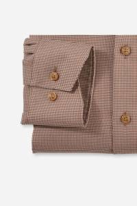 OLYMP Luxor Modern Fit Hemd braun, Faux-uni