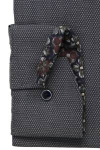OLYMP Luxor Modern Fit Hemd marine, Faux-uni
