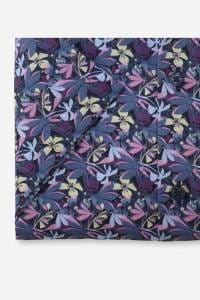 OLYMP Luxor Modern Fit Hemd pflaume, Bedruckt