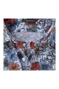 OLYMP Luxor Modern Fit Hemd weiss, Bedruckt
