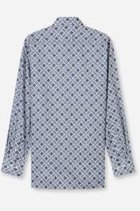 OLYMP Luxor Modern Fit Hemd bleu, Blumen