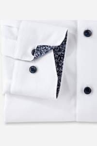 OLYMP Luxor Modern Fit Hemd weiss, Einfarbig