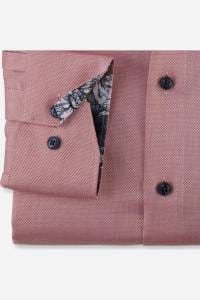 OLYMP Luxor Modern Fit Hemd ziegelrot, Faux-uni