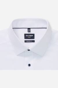 OLYMP Luxor Modern Fit Hemd weiss, Faux-uni