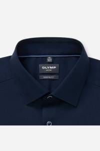 OLYMP Luxor Modern Fit Hemd nachtblau, Faux-uni