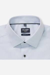 OLYMP Luxor Modern Fit Hemd silbergrau, Faux-uni