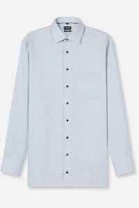 OLYMP Luxor Modern Fit Hemd silbergrau, Faux-uni