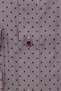 OLYMP Luxor Modern Fit Hemd violett, Bedruckt