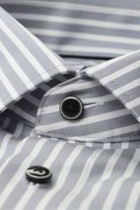 OLYMP Luxor Modern Fit Hemd grau, Gestreift