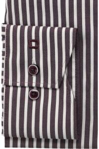 OLYMP Luxor Modern Fit Hemd violett, Gestreift