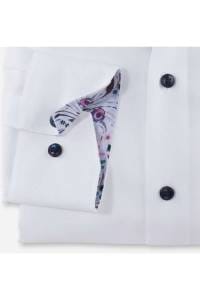 OLYMP Luxor Modern Fit Hemd weiss, Einfarbig
