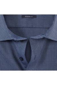 OLYMP Luxor Modern Fit Hemd marine, Faux-uni