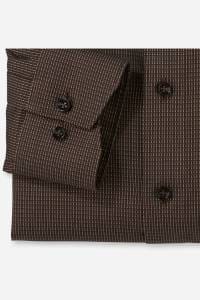 OLYMP Luxor Modern Fit Hemd braun, Faux-uni