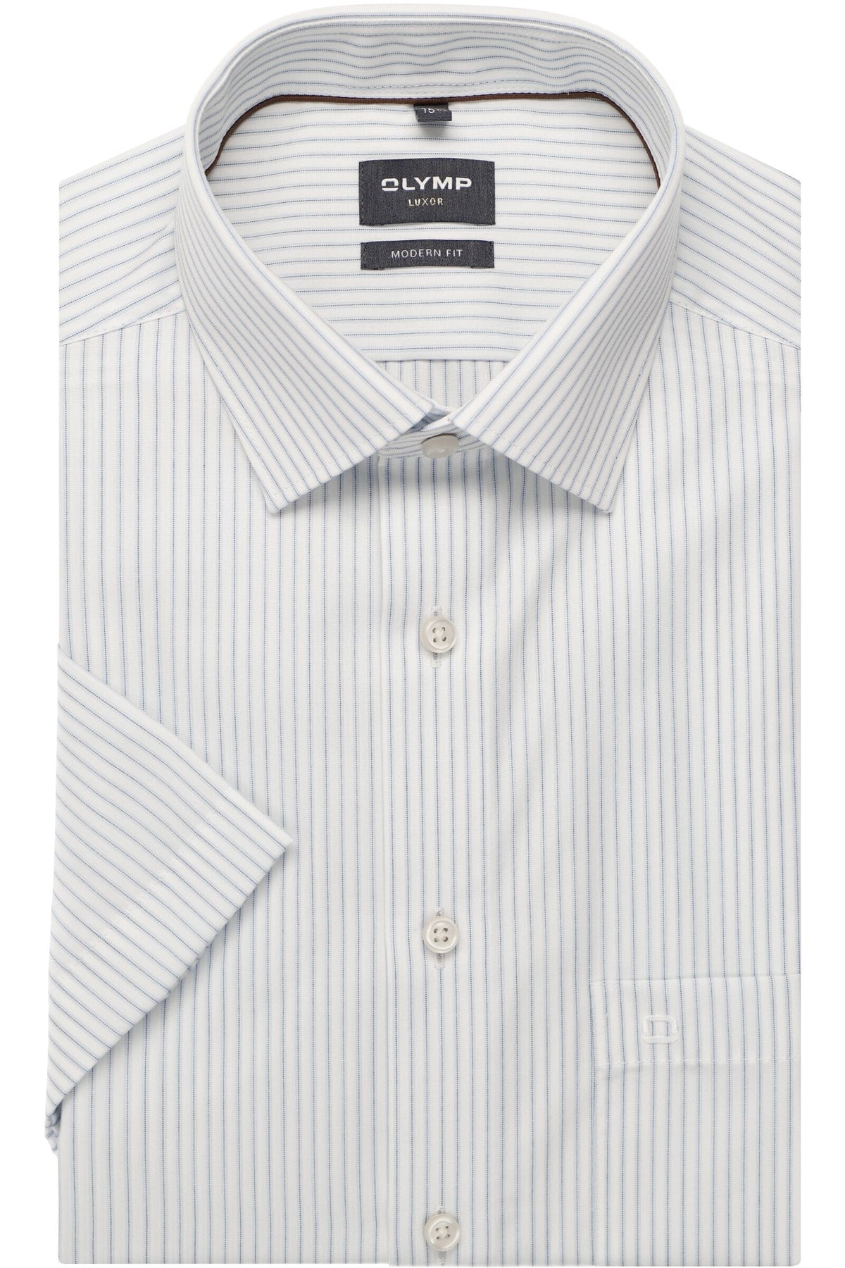 OLYMP Luxor Modern Fit Hemd weiss, Gestreift